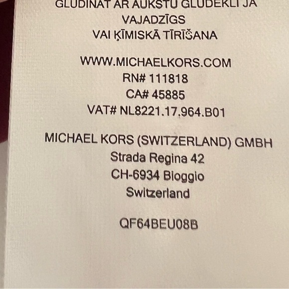 Michael Kors Maroon Burgundy Button Up Blouse Sheer Size Small Business Casual - Picture 7 of 7